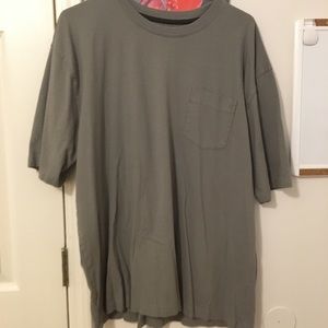 Light Gray Men’s Wrangler Tshirt with Pocket